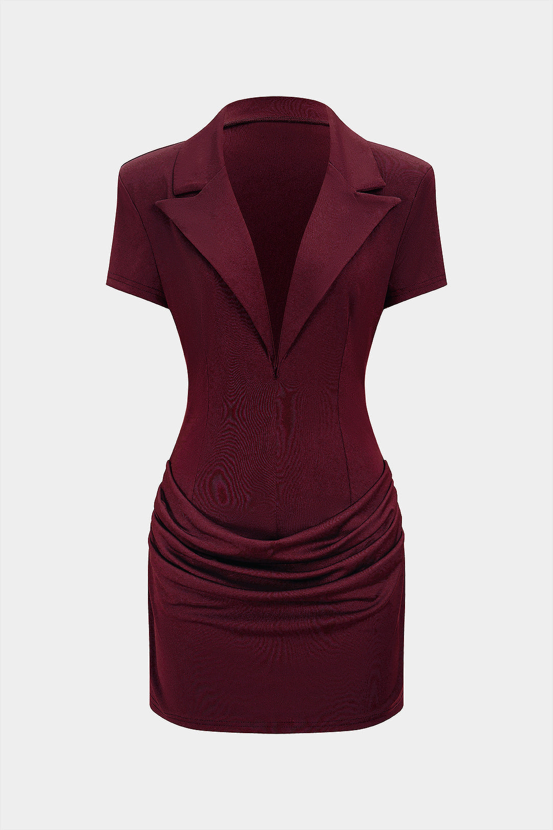 Mini šaty s hlubokým výstřihem