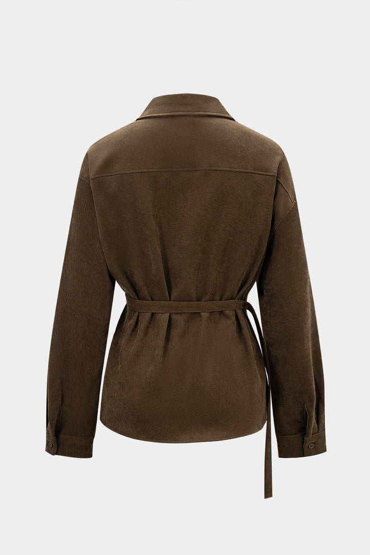 Asymetrická dlouhá košile s uzávěrem