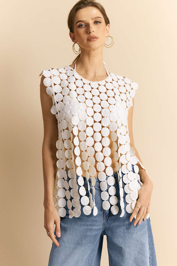 Nejlepší bezrukávová blůza s asymetrickými ramínky